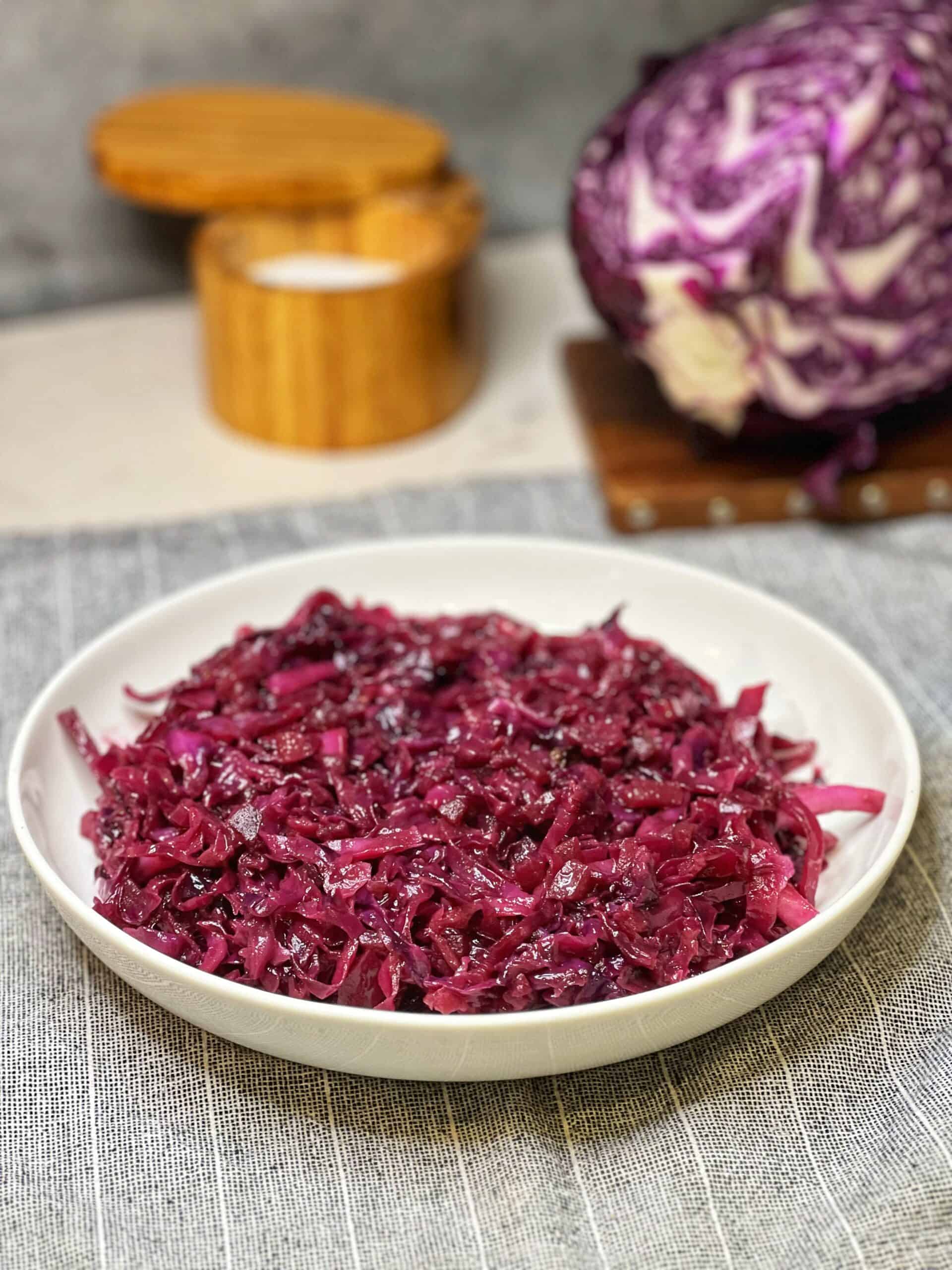 German Braised Red Cabbage | Charlotte Fashion Plate