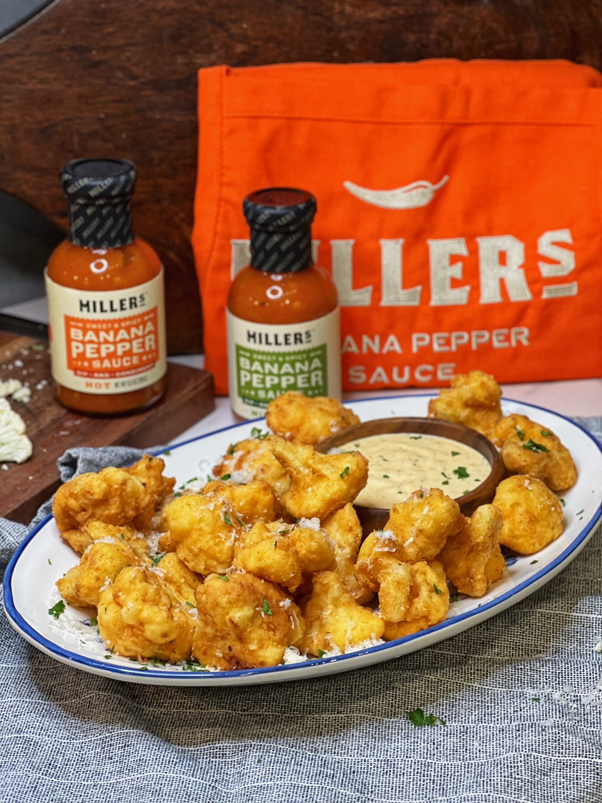Sweet and Spicy Popcorn Cauliflower | Charlotte Fashion Plate