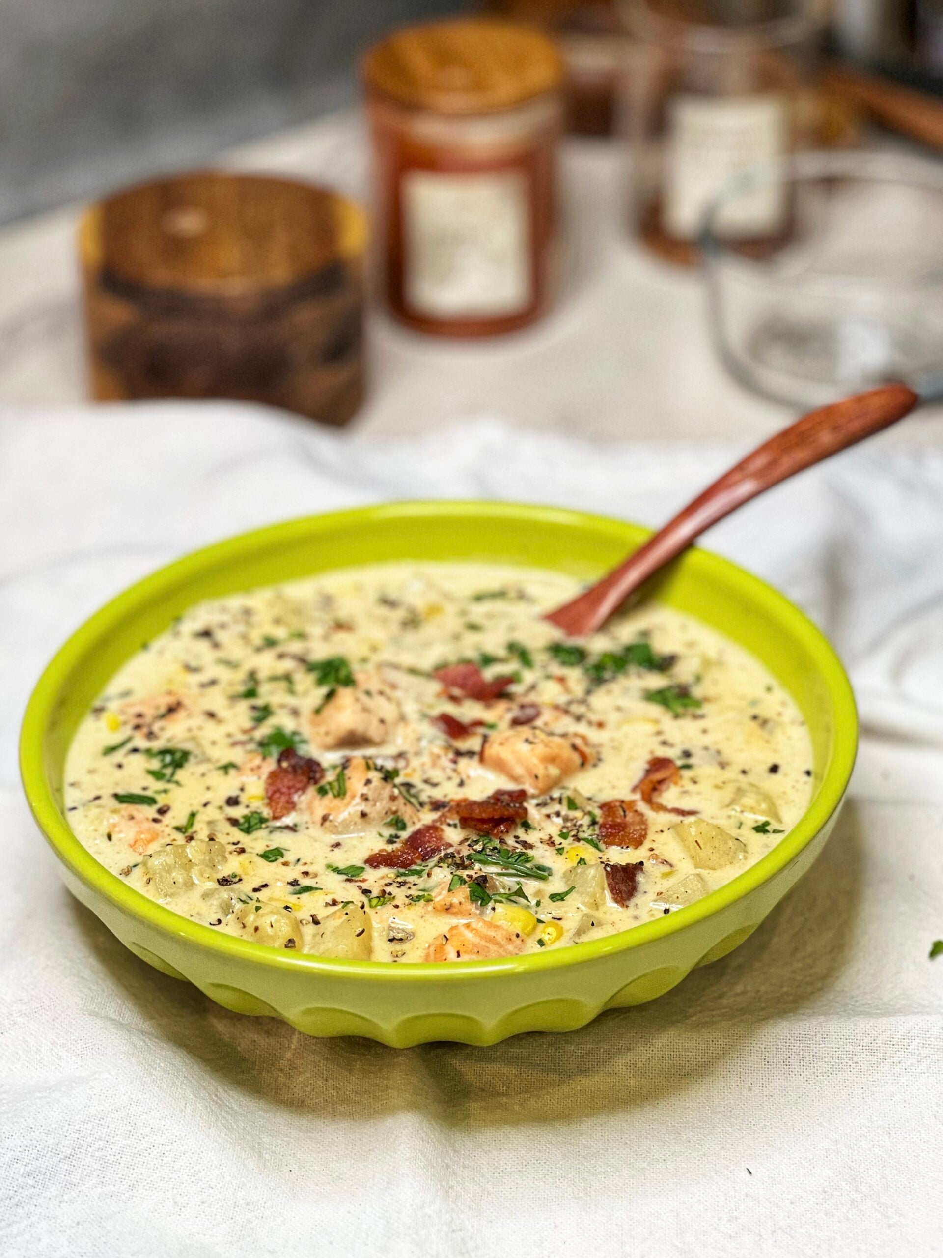 Salmon Chowder | Charlotte Fashion Plate