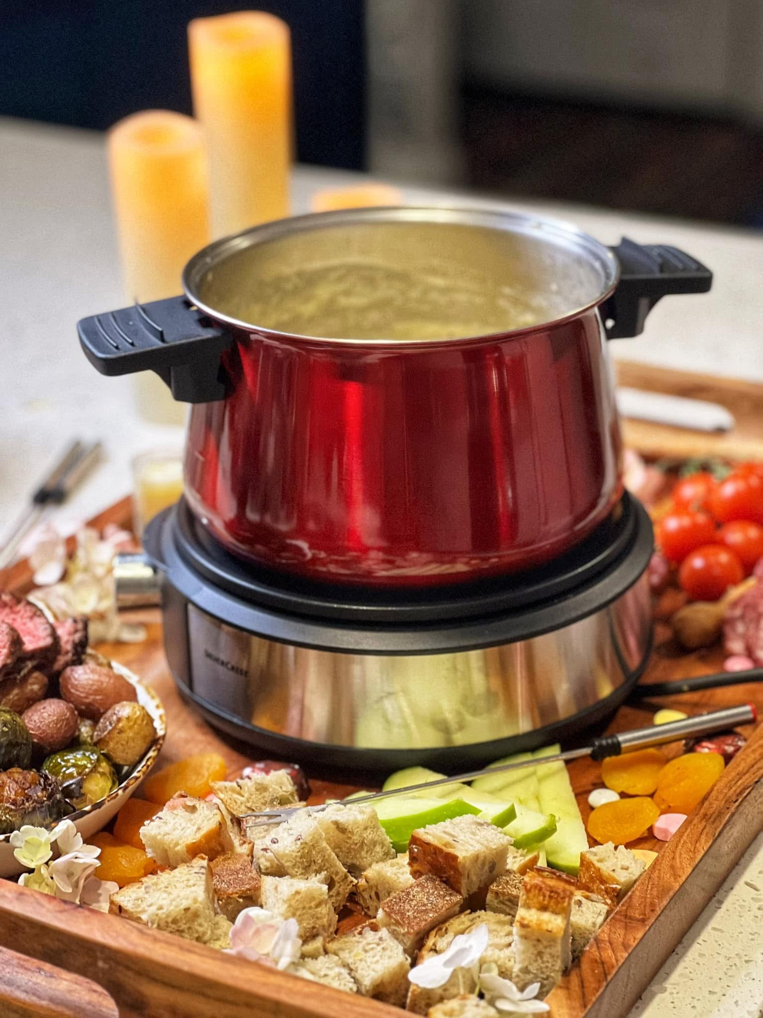 Cheese Fondue at Home | Charlotte Fashion Plate