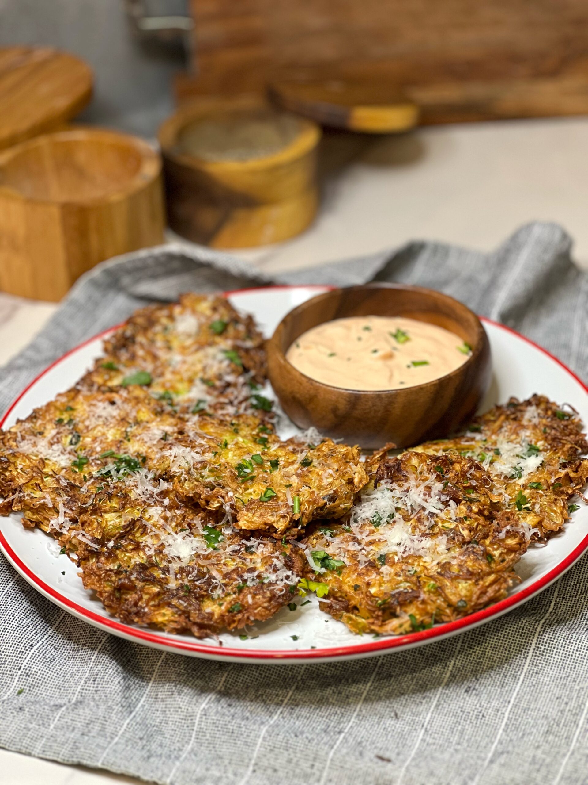 Crispy Cabbage Fritter Pancakes | Charlotte Fashion Plate
