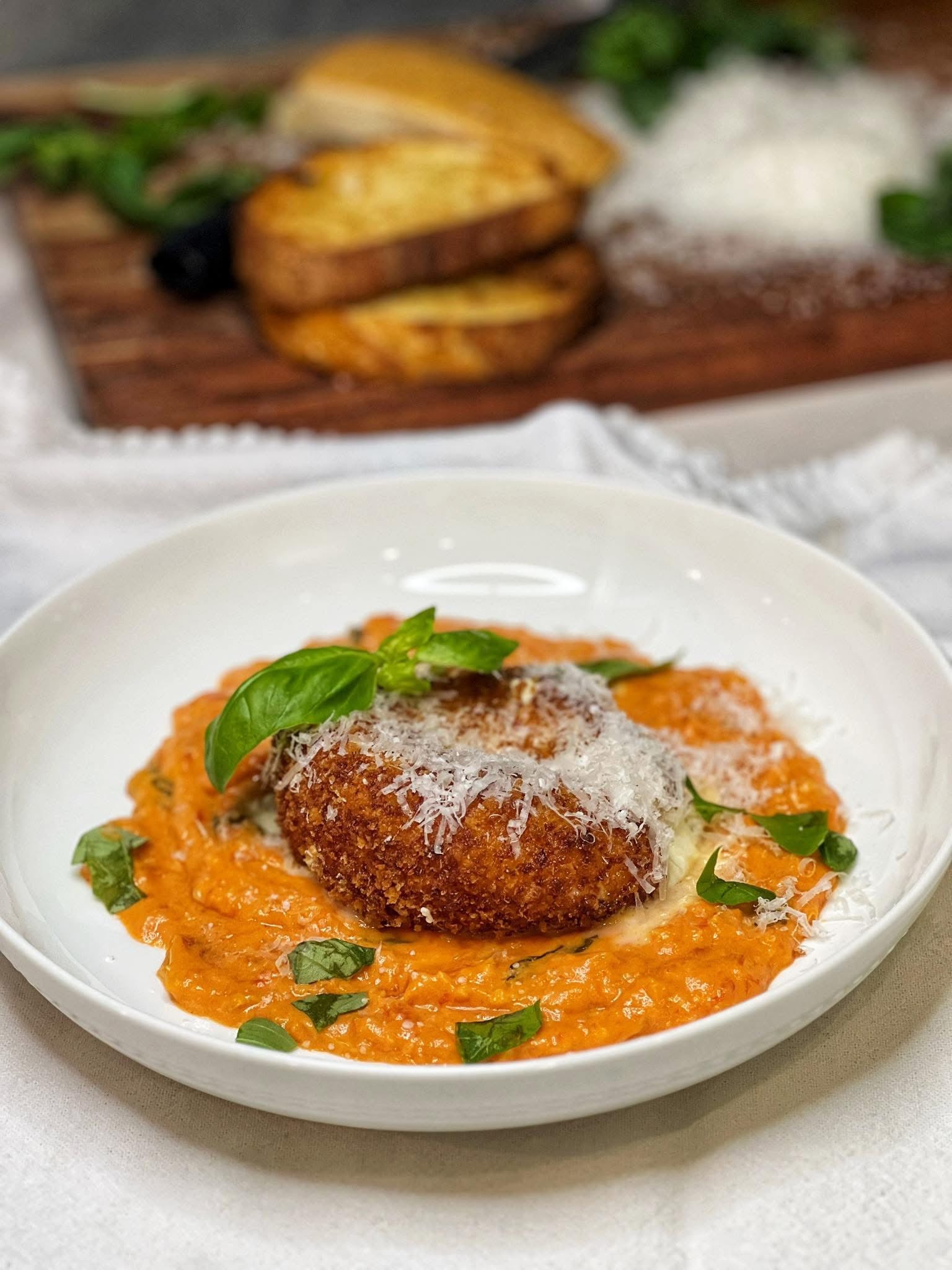 Crispy Fried Burrata | Charlotte Fashion Plate