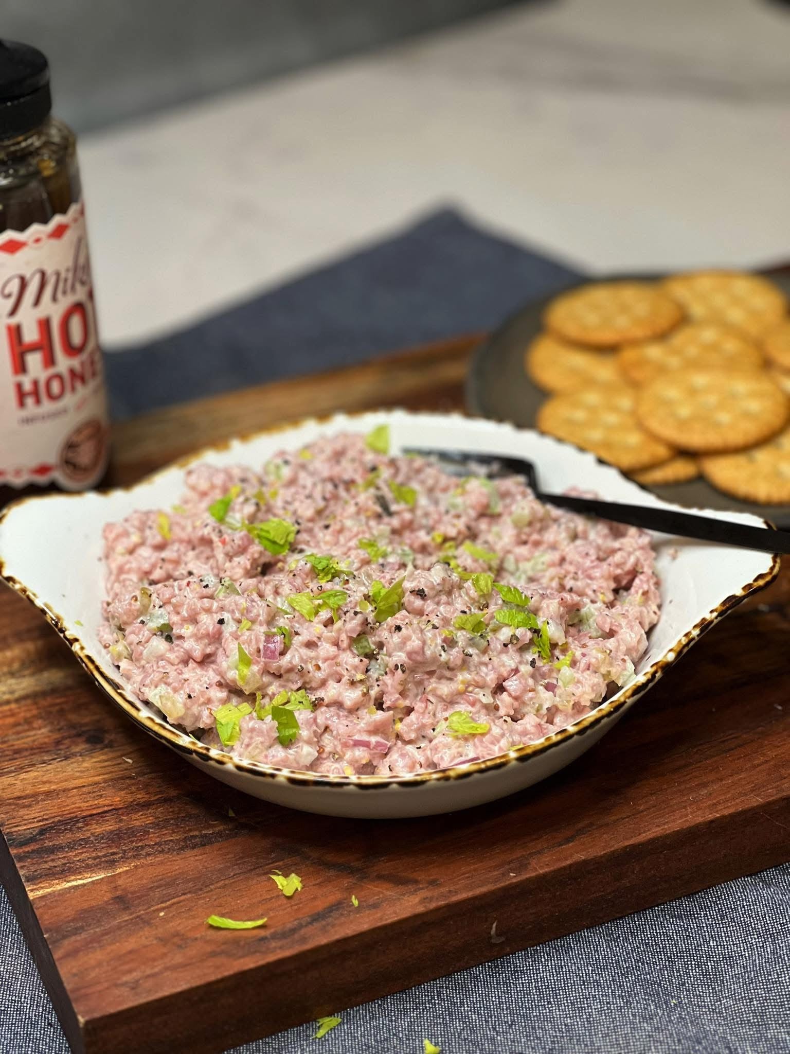 Hot Honey Ham Salad | Charlotte Fashion Plate