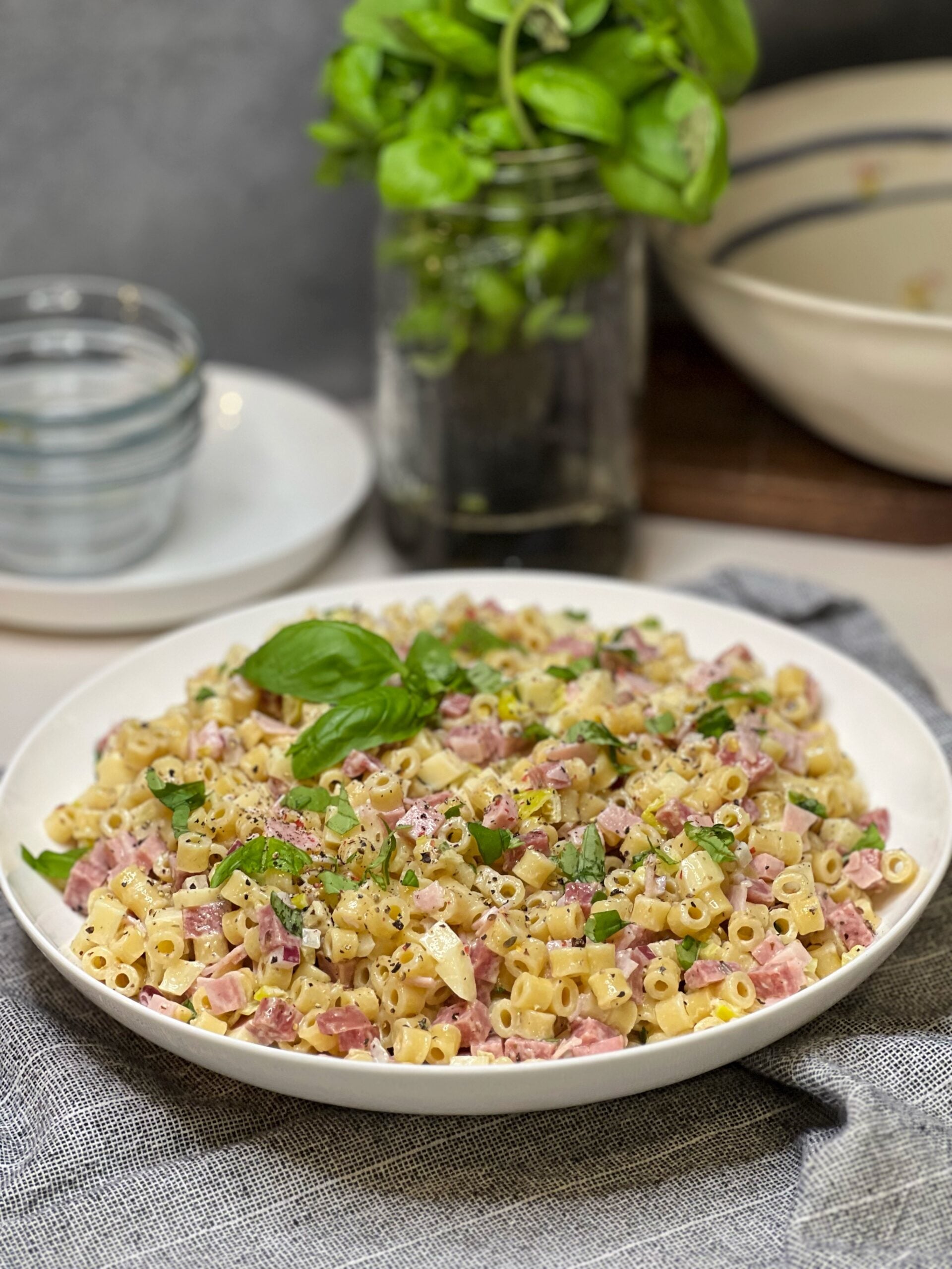 Italian Grinder Pasta Salad | Charlotte Fashion Plate