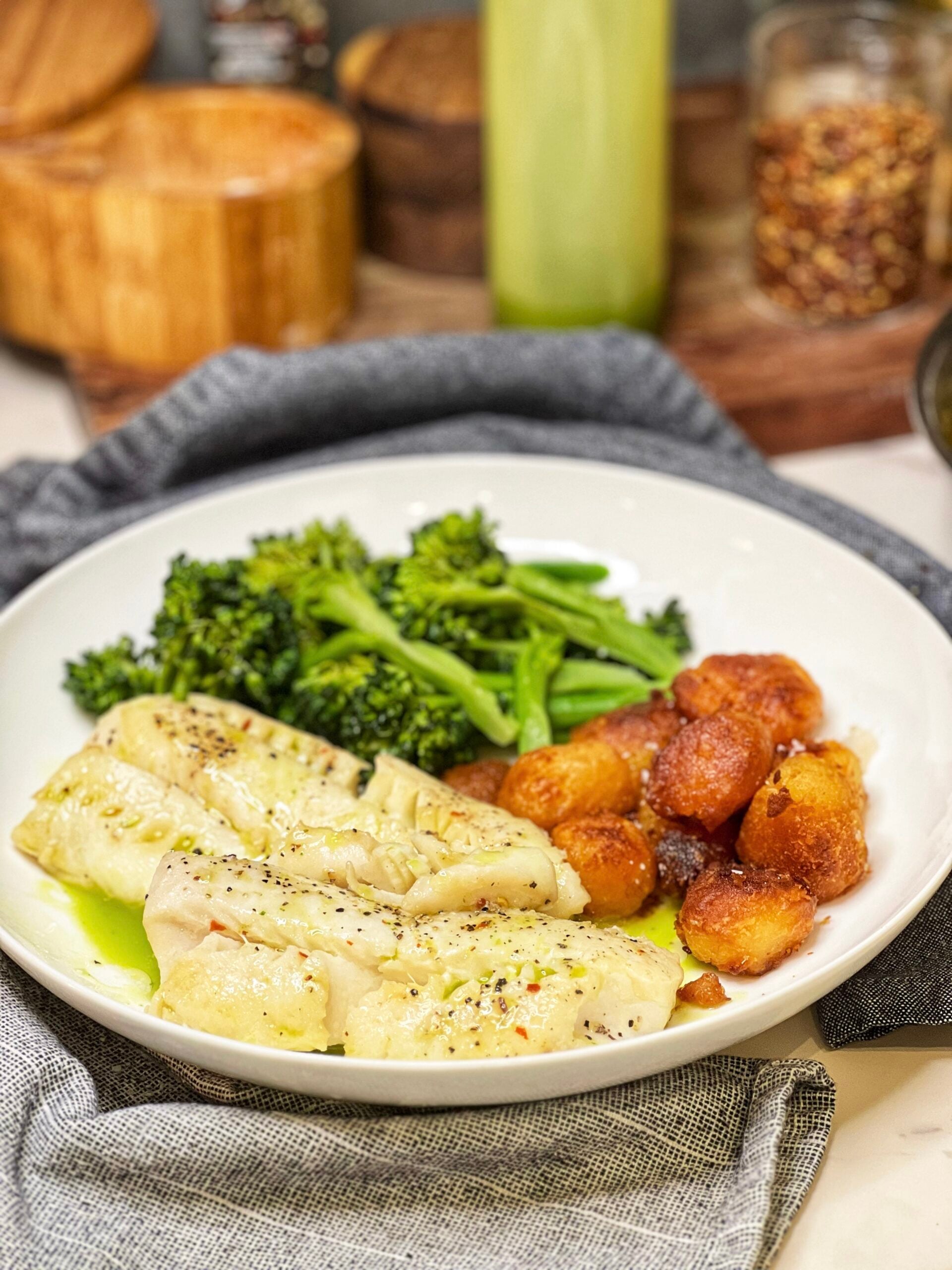 Butter Poached Cod | Charlotte Fashion Plate
